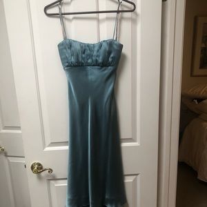 rose and Lila silk dress